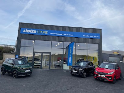 LIGIER STORE - GRANDE DISTRIBUTION AUTOMOBILE - VOITURES SANS PERMIS LIGIER ET MICROCAR, Concessionnaire Automobile à Trie-Château