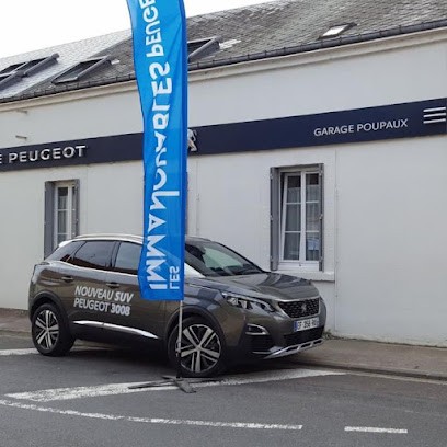 PEUGEOT - GARAGE POUPAUX, Concessionnaire Automobile aux Villages Vovéens
