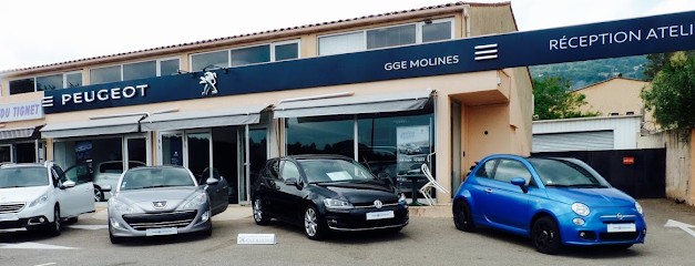 GARAGE MOLINES - PEUGEOT, Concessionnaire Automobile au Tignet